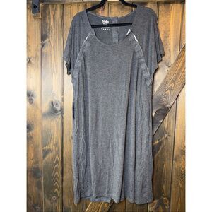 Frida Nursing Labor Dress Snap Button Back